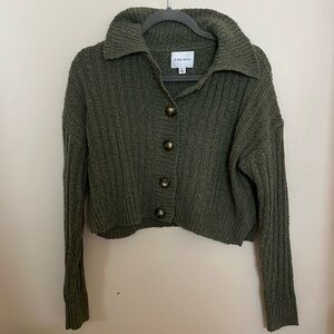 pink rose sweater size xs